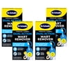 (4 pack) Dr. Scholl's Dual Action Freeze Away Wart Remover, Freeze Therapy + Fast-Acting Liquid, 8 Treatments
