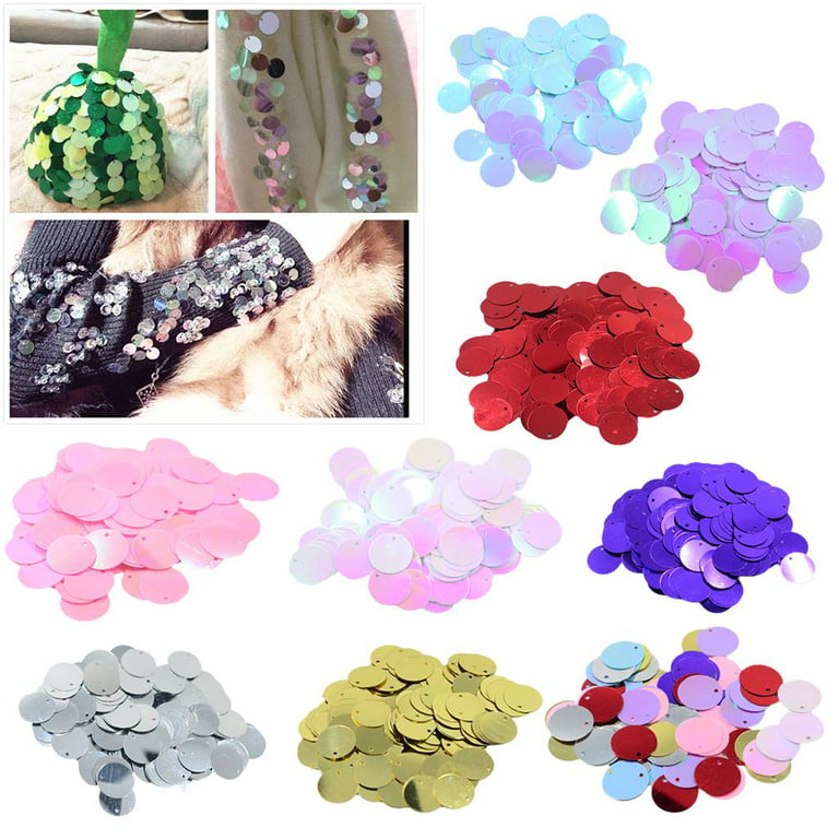 Round Shaped Large Sequins Sewing Wedding Crafts Garment Accessories Flat  Sequin