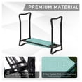 thumbnail image 6 of Garden Kneeler and Seat, Padded Foldable Stool - Green, 6 of 9
