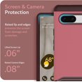 thumbnail image 6 of TUDIA Merge Google Pixel 7 Case 2022 Military Grade Tough Heavy Duty - Smokey Pink, 6 of 7