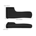 thumbnail image 2 of Masteelf 4 Pcs Door Handle Protectors Door Knob Covers Door Handle Cover For Heat Anti-scald Door Knob Cushion Cover For Hot Handles, 2 of 8
