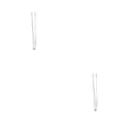 thumbnail image 4 of Kearding Pinzas para barbacoa, abrazadera de acero inoxidable para pan, comida, bistec, pollo, Clip colgante, restaurante, cocina, utensilios de 10 pulgadas 2Conjunto, 4 of 6
