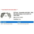thumbnail image 2 of Pump - Compatible with 2000 - 2005 Mitsubishi Eclipse 3.0L V6 6G72 24-Valve SOHC 2001 2002 2003 2004, 2 of 2
