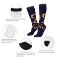 thumbnail image 3 of Balery 2025 Happy New Year 3 Calcetines novedosos Calcetines deportivos Calcetines hasta la rodilla Calcetines de algodón Calcetines originales y geniales, 3 of 6