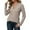 Beige, variant on Women'S Fashion Women's Solid Sweatshirt Women's Long Sleeve Hoodless Sweatshirt Casual Crewneck Pullover Soft Comfortable Blouse Top For Everyday Wear