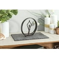 thumbnail image 2 of Danya B. Circle Iron Sculpture with Figurine in Yoga Pose – Namaste Spiritual Home Decor Iron Sculpture, 2 of 3