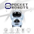 thumbnail image 4 of Estbridge Robot Rc de Poche Parlant Dialogue Interactif Reconnaissances Vocales Enregistrer Chantant Dansant Racontant une Histoire Mini Jouets Robot Rc Cadeau Ornements de Noël Déco Maison Liquidation de Noël i, 4 of 5