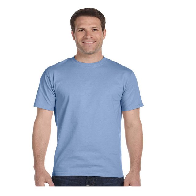 Hanes T-Shirt Robuste à Col Ras du Cou Sans Étiquette à Plat, Style 5180