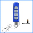 thumbnail image 6 of Gantch 433.92MHz Remote Control Duplicator Garage Door Opener 4 Buttons Portable Electric Key - Blue-Grey -5PCS, 6 of 10
