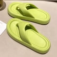 thumbnail image 6 of Unisex Flip Flops Thong Style Casual Shoes with Thick Cushioned Sole Non Slip Comfortable Lightweight Sandals for Indoor Home Use, 6 of 8