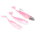 thumbnail image 1 of Señuelo suave de simulación Artificial, cabezales de cebo, anzuelo de manivela, aparejos de pesca para envolver cola en T, 1 of 8