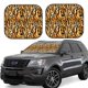 thumbnail image 1 of Balery Zebra Parasol para parabrisas de coche de 2 piezas | Parasol plegable para parabrisas delantero de coche para la mayoría de sedanes-Medium, 1 of 6