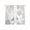 Grey, variant on Gray Shell Coral Sheer Curtains 96 Inch Length 2 Panels Set, Coastal Summer Beach Nautical Ocean Voile Window Treatment Semi Sheer Long Curtains Drapes for Bedroom/Living Room/Kitchen 52"x96"x2