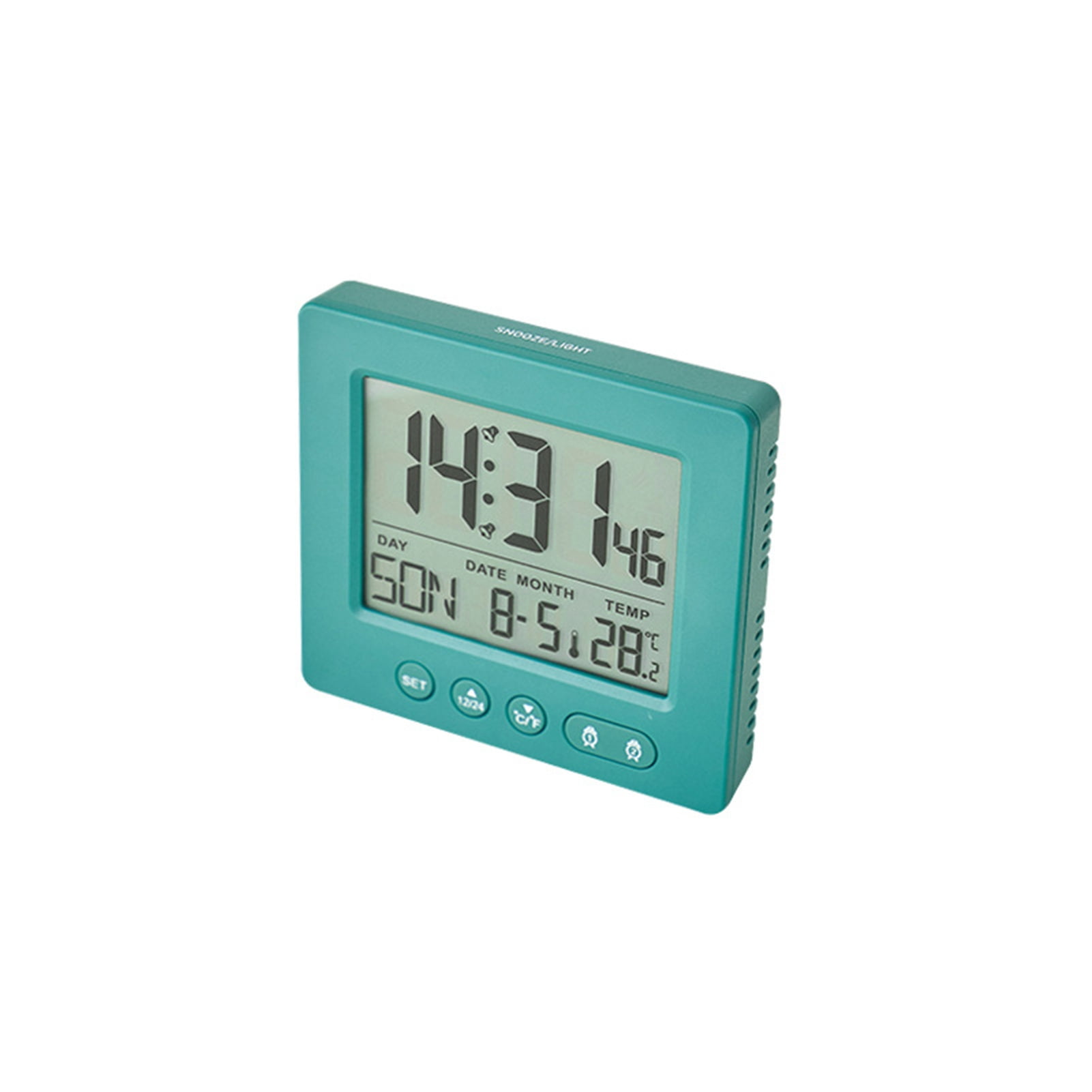 MAX Electronic Alarm Clock Time Management Soft Light Useful Desktop