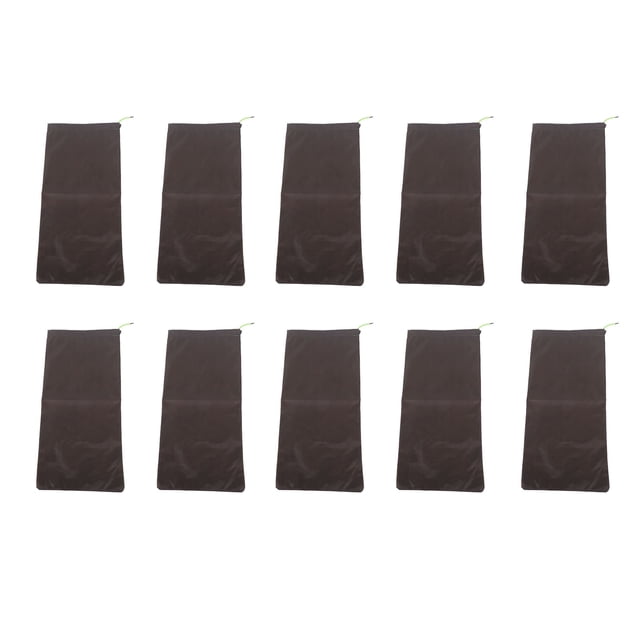 10PCS Sandless Sand Bags Drawstring Flood Water Barriers, Polyester for Basement Garage Anti Flood