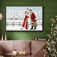 thumbnail image 6 of Christmas Love Collection A - Framed Gallery Wrapped Holiday Canvas - 27 x 41 - Black Frame, 6 of 8