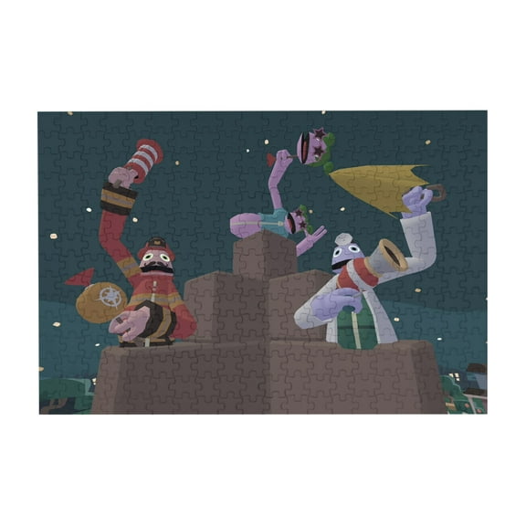 Yeeps Hide and Seek Wooden Picture Puzzle 300 Piece Jigsaw Puzzle for Adults Challenging Puzzle Game Gifts