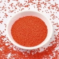 thumbnail image 2 of 10 g MIYUKI Delica Beads Cylinder Japanese Seed Beads 11/0 (DB0752) Matte Opaque Orange 1.3x1.6mm Hole: 0.8mm 2000pcs/10g, 2 of 5