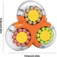thumbnail image 3 of Cubo giratorio Fidget Toy HUOGUO Magic Bean para aliviar el estrés, 3 of 4
