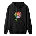 thumbnail image 3 of Hoodies For Women Plus Size Winter Womens Casual Long Sleeve Tops Ladies Print Pullover Sweatshirt Blouse Fall Sweatshirts Surpdew XXL, 3 of 4