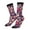 2 Black-1, variant on music Skull record Guitar Crew Socks for Men & Women, Breathable Casual Athletic Ankle Socks