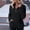 Black, variant on Vivianyn HD Women's Fleece Quarter Zip Pullover, Long Sleeve Fuzzy Sweatshirt with Pockets,Khaki,Size S-XXL