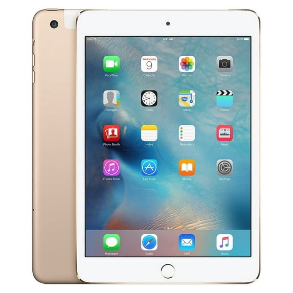 Restored 2014 Apple iPad mini Wi Fi 64 GB Gold (3rd Generation) (Refurbished)