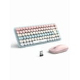 thumbnail image 1 of Paquete Teclado Y Mouse Inalámbrico Ugreen 25178 Español Bluetooth 2.4GHz Rosa, 1 of 7