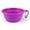 Purple, variant on Dog Bowl Pet Collapsible Bowls, Portable Pet Feeding Watering Dish for Walking Parking Traveling with Carabiners