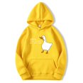 thumbnail image 1 of Sudadera con capucha con patrón de pato de la paz nunca Option para hombre, Sudadera con capucha de Hip Hop, abrigo de estilo Y2k, ropa de moda guapo Unisex, otoño xuanjing  unisex, 1 of 2