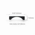 thumbnail image 2 of Goo-Ki 6 Pack Cabinet Handles 3.8"Hole Center Drawer Pulls Matte Black Finish Cabinet Pulls, 2 of 6