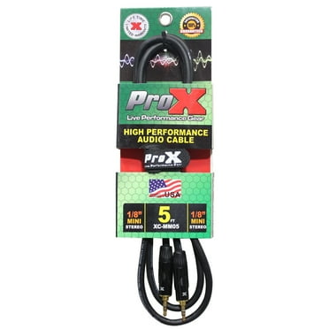 ProX XC-MM05 | 5ft 1/8in to 1/8in Cable