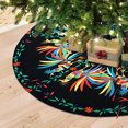 thumbnail image 1 of Faldón redondo IDNUYIA para árbol de Navidad Étnico Mexicano 30 cm, 1 of 7