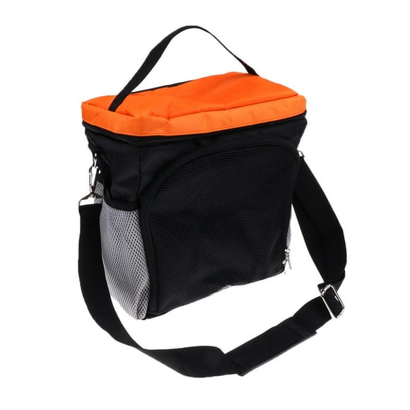 Bolsa De Almacenamiento Con Correa Para El Hombro Ajustable Cremallera Extraíble ejercicio Portátiles Cuadrados Baloncesto Fútbol Voleibol Viajes naranja Hugo Bolso que lleva del baloncesto