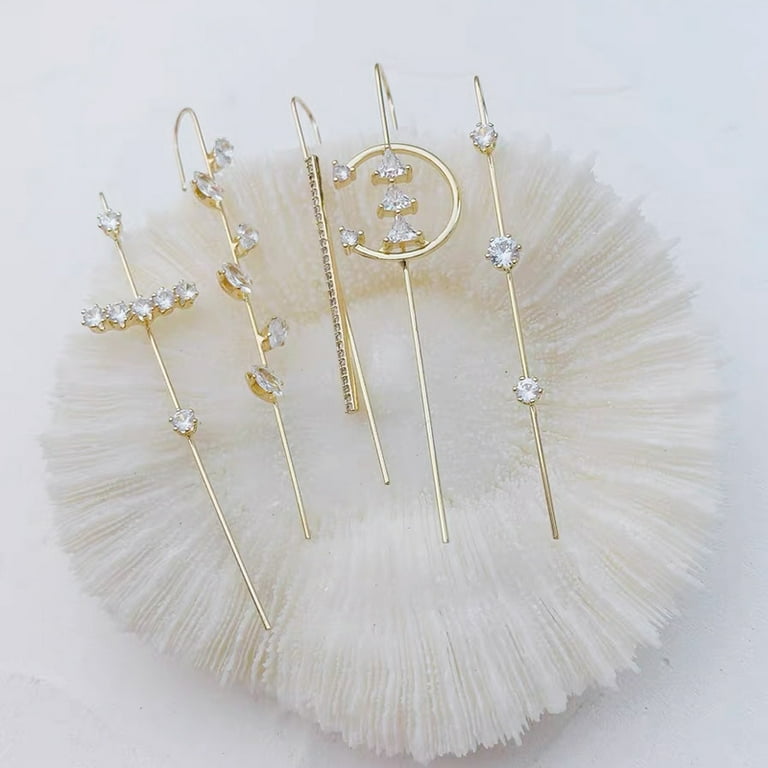 Ear wrap crawler 2024 hook earrings walmart