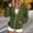 Army Green women long sleeve hoodie a1, variant on Women Casual Long Sleeve Hoodie, Zip Up Ruffle Front Tunic Top, Soft Fleece Sweatshirt, Fall Winter Daily Outing Layering, Gray S