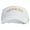 White, variant on Officer Embroidered Cotton Twill Sun Visor - White OSFM