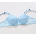 thumbnail image 5 of pxiakgy lingerie for women women push up deep v ultrathin underwire padded lace brassiere bra lb 38b/85b light blue + 38b, 5 of 9