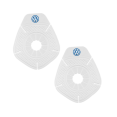 thumbnail image 1 of 1/2PCS Silicone Car Wiper Arm Bottom Hole Protective Cover Windshield Wiper Sleeve Auto Accessories For VW RLINE POLO golf GTI R 2PCS Transparent VW, 1 of 6