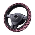 thumbnail image 4 of Haiem Lilies Flowers Print Steering Wheel Cover 15 Inches for Women Men, Neoprene Anti-Slip Cute Car Steering Wheel Grip Wrap Car Accessories Protective Case Cover for Vehicle Truck SUV, 4 of 8