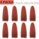 thumbnail image 5 of Extensiones de cabello sintéticas Marley, 8 paquetes de 60 cm, para trenzar, 5 of 7