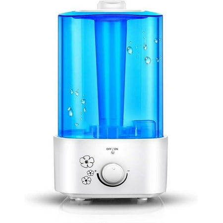 

Silent Cold Humidifier 2 Liter Small Air Humidifier Suitable for Bedroom/Living Room US Plug