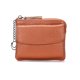 thumbnail image 1 of Monedero de piel auténtica multicapa, sencillo, mini, con cremallera, para mujer, pequeño, tarjetero, 1 of 5