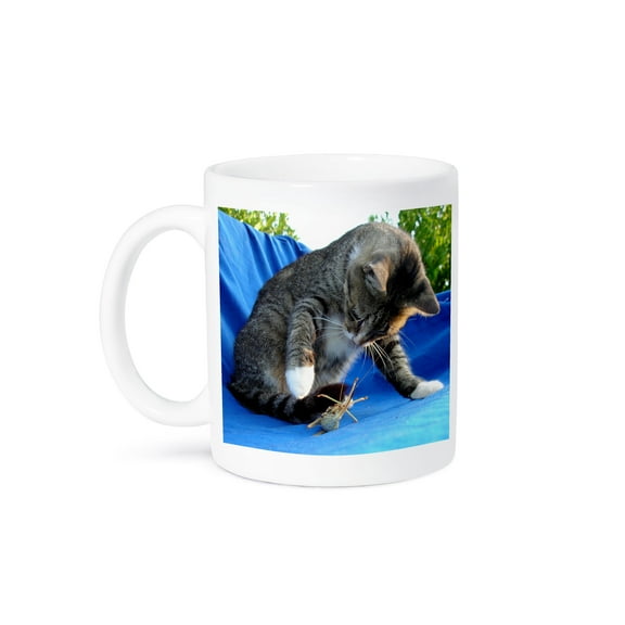 3dRose, Cats Tabby Cat, 15oz Mug