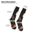 thumbnail image 2 of Cauagu Casino And Sports Print Women's Men's Ankle Socks 1-pack Casual Athletic Socks for Unisex Adult Moisture-Wicking Socks for Daily Wear/Running/Sport, 2 of 8
