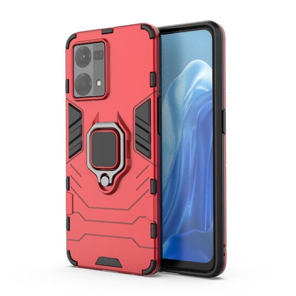 Funda para OPPO Reno 7 4G con Soporte Anillo Giratorio 360° y Protección Resistente a Golpes y Caídas