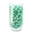 thumbnail image 5 of 100Pcs Dark Green Silicone Beads, 15mm Round, for Jewelry Making & Keychain, Exquisite Craftsmanship, Wide Application, 5 of 7