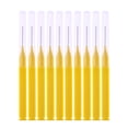 thumbnail image 1 of Kuymtek 8 Unids/pack Tipo I Cepillos Interdentales Herramienta Masaje Limpieza Dental (amarillo), 1 of 5