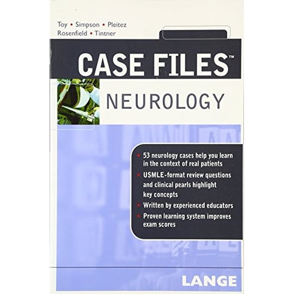 Pre-Owned Case Files Neurology (LANGE Case Files) (Paperback) 0071482873 9780071482875