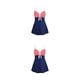 thumbnail image 4 of Minnieouse Vestido de baño sin espalda para fiesta en la piscina para mujer, traje de baño de playa de estilo informal para niñas, traje de S, raya blanca roja 2piezas, 4 of 6